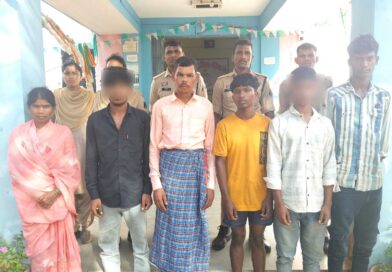 अवैध शराब पर कार्रवाई करने पहुंची पुलिस टीम पर हमला, 6 आरोपी गिरफ्तार